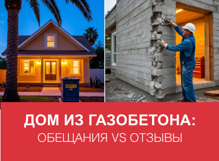 Строить дом из газоблока: стоит ли? Реальные отзывы владельцев